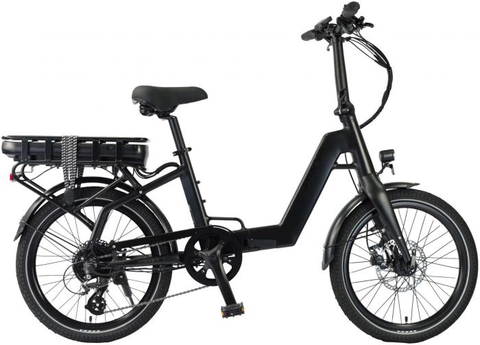 Wisper Tailwind 806 20-Inch Folding Electric Bike-720Wh-Black - Nearly New