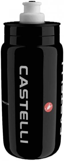 Castelli Logo Water Bottle – White