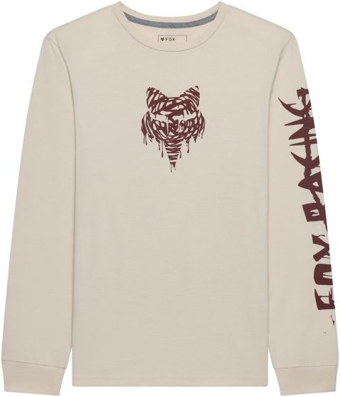 Fox Roughcut Dri-Release Midweight Long Sleeve T-Shirt – Chalk