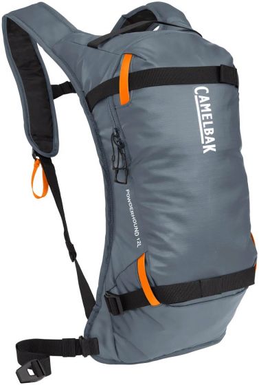 CamelBak Powderhound 12L Hydration Snow Backpack – Grey / Orange