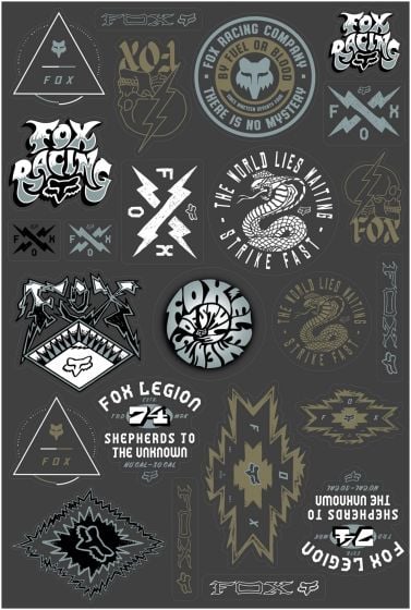 Fox Cascadia Sticker Kit