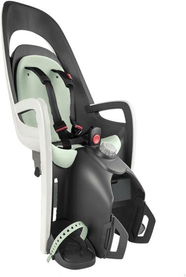 Hamax Caress Rack Mounted Child Seat – White / Mint