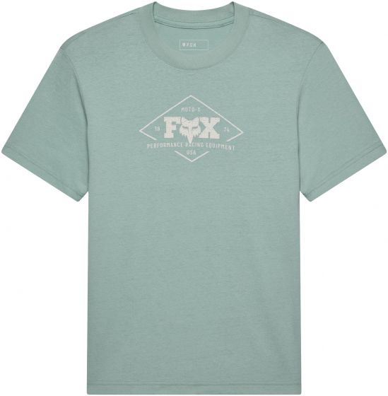 Fox Static Womens T-Shirt – Dark Blue