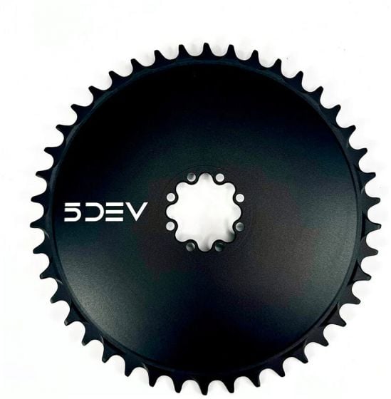 5DEV Aero Road Gravel Titanium Chainring