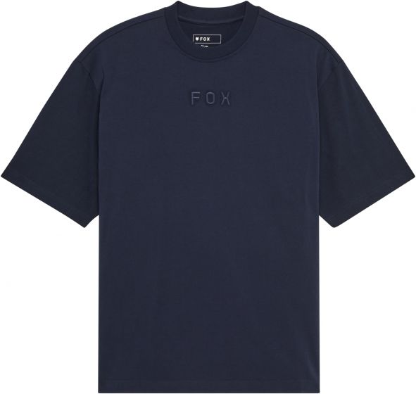Fox Wordmark Oversized T-Shirt – Midnight