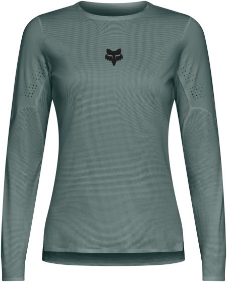 Fox Flexair Womens Long Sleeve Jersey – Sage