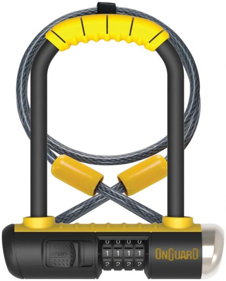 OnGuard Bulldog Combo 8012C D-Lock & Cable