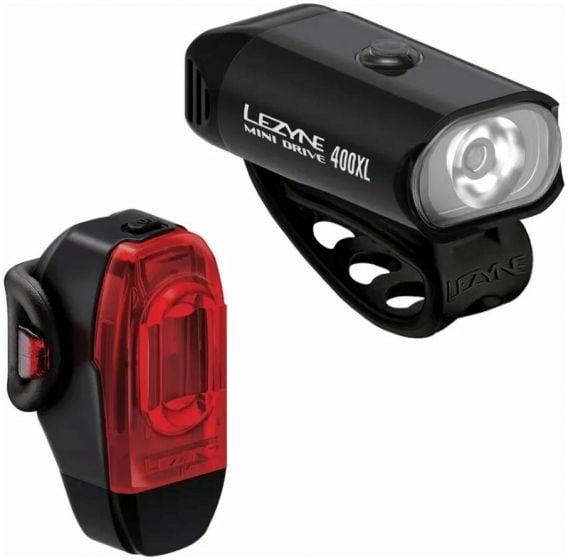 Lezyne Mini Drive 400XL & KTV Drive+ Light Set