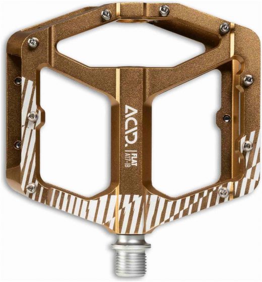 Acid Flat A17-IB Pedals – Gold