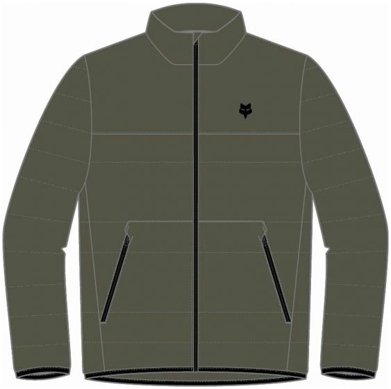 Fox Howell Puffy Jacket – Olive Green