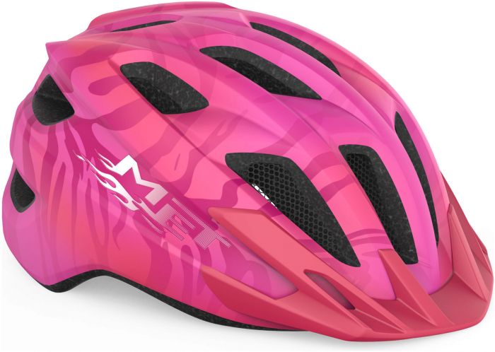 MET Crackerjack Kids Helmet – Pink / Matt