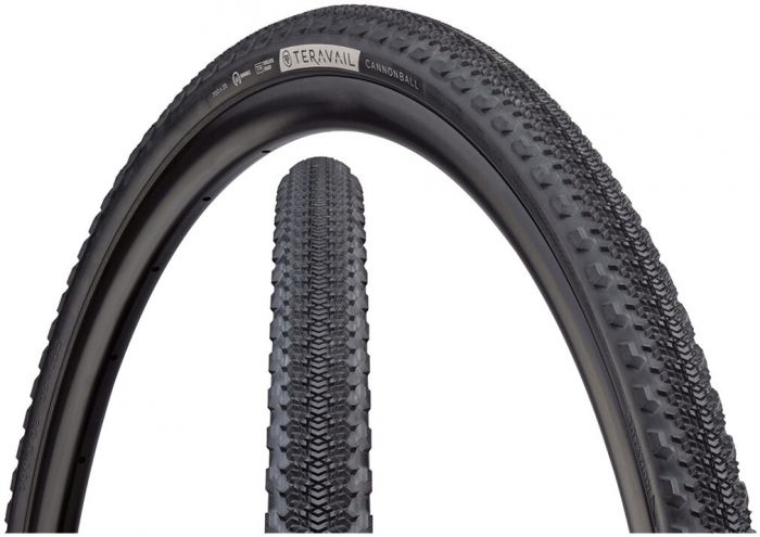 Teravail Cannonball Light & Supple 700c Tubeless Tyre