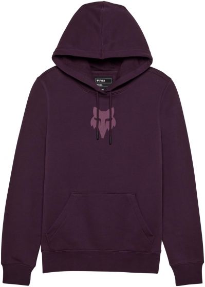 Fox Head Womens Pullover Hoodie – Dark Purple