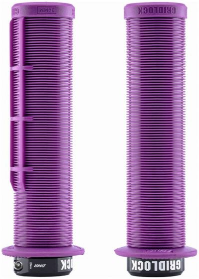 DMR Gridlock Lock-On Grips – Purple