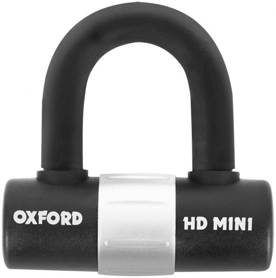 Oxford HD Mini D-Lock – Black / Silver
