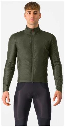 Castelli Fly Direct Jacket – Pebble Brown