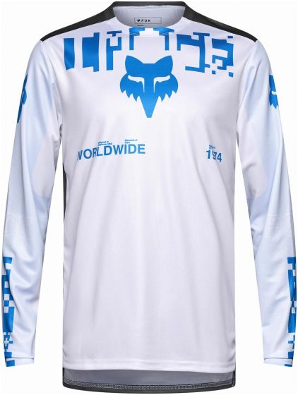 Fox Ranger Digi Image Long Sleeve Jersey – White