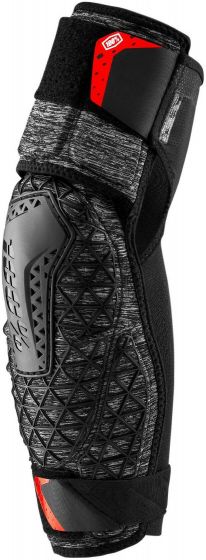 100% Surpass Elbow Guard – Grey Heather / Black