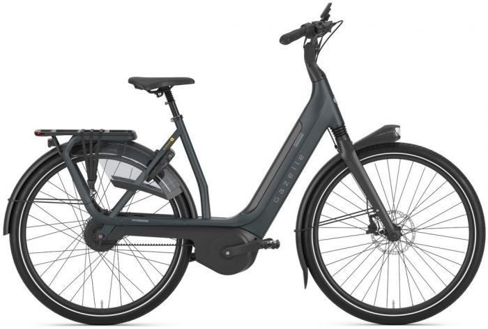 Gazelle Avignon C380 Step-Through 2025 Electric Bike – Teal Grey