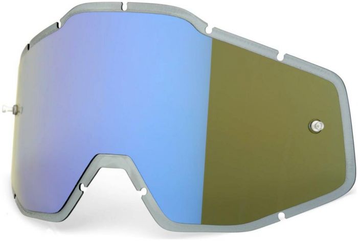 100% Anti-Fog Injected Lens – Blue Mirror