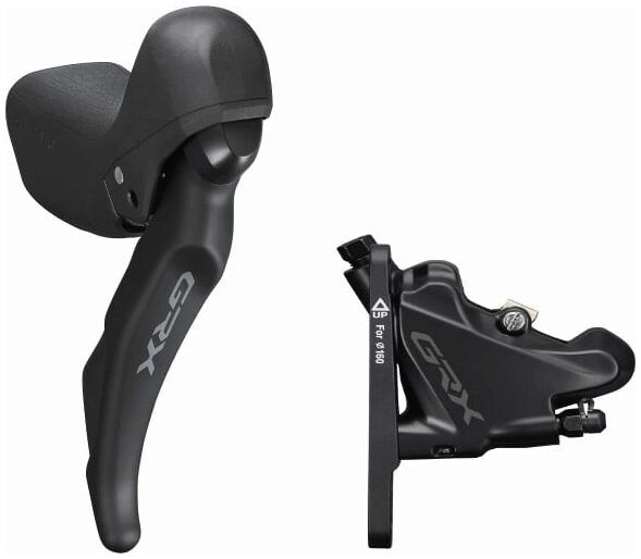 Shimano GRX ST-RX600 11-Speed STI Lever With BR-RX410 Flat Mount Caliper