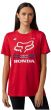 Fox X Honda Womens Short Sleeve T-Shirt