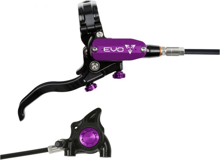 Hope EVO X2 Disc Brake Set – Black / Purple