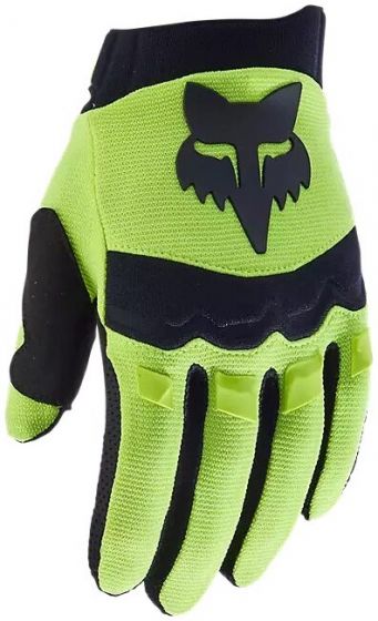 Fox Dirtpaw 2023 Youth Gloves – Flourescent Yellow