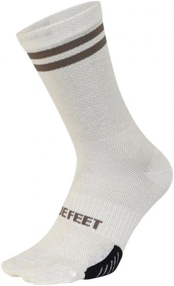 DeFeet Cyclismo Wool Blend 6" Sock – Natural