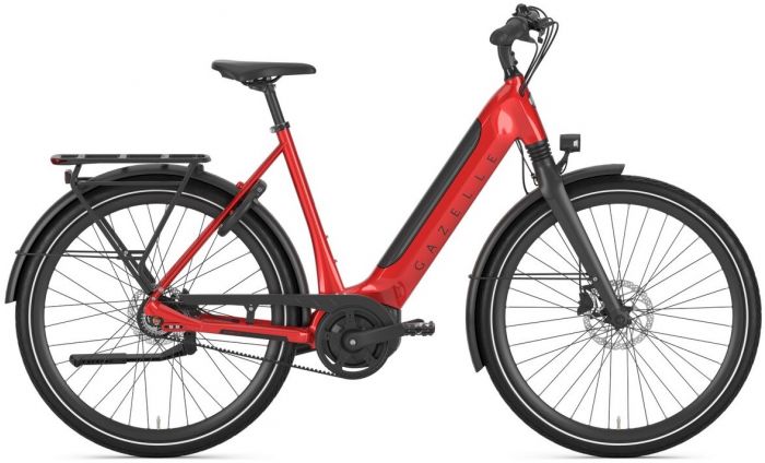 Gazelle Ultimate C8+ HMB Low-Step 2025 Electric Bike – Champion Red