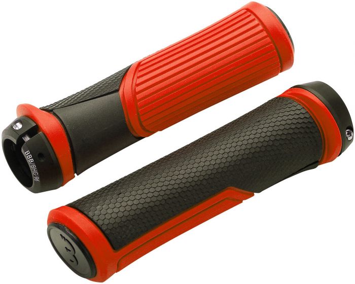 BBB Cobra Grips – Black / Red