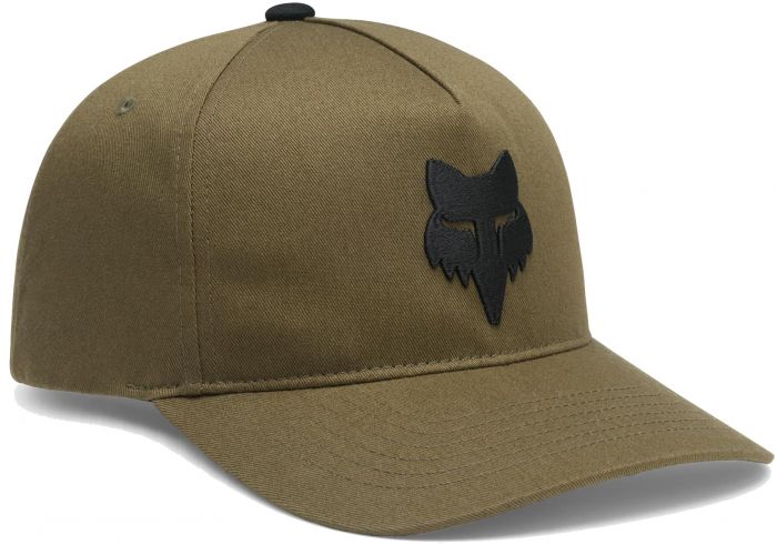 Fox Head Subframe Snapback Hat – Olive Green