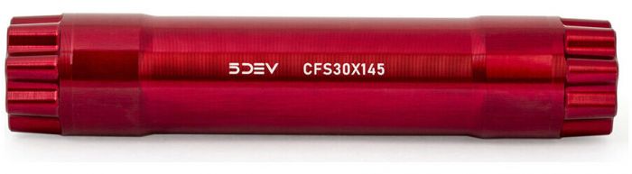 5DEV Crank Spindle – Red