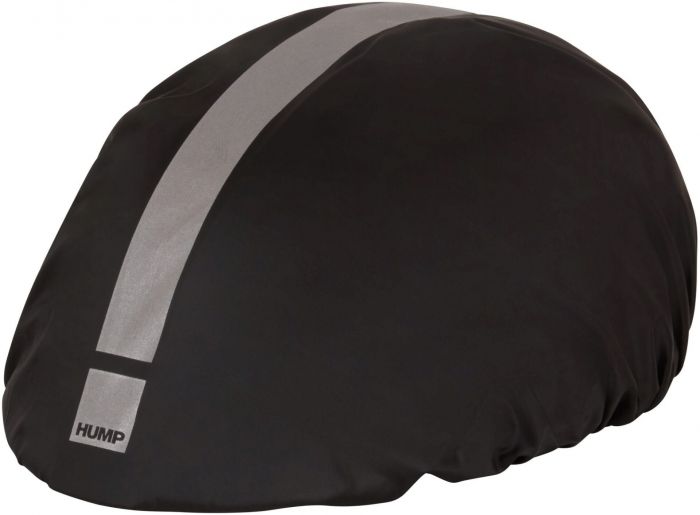 Hump Reflective Waterproof Helmet Cover – Hi-Viz / Black