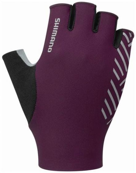 Shimano Advanced Short Finger Gloves – Red, image 1 of 3