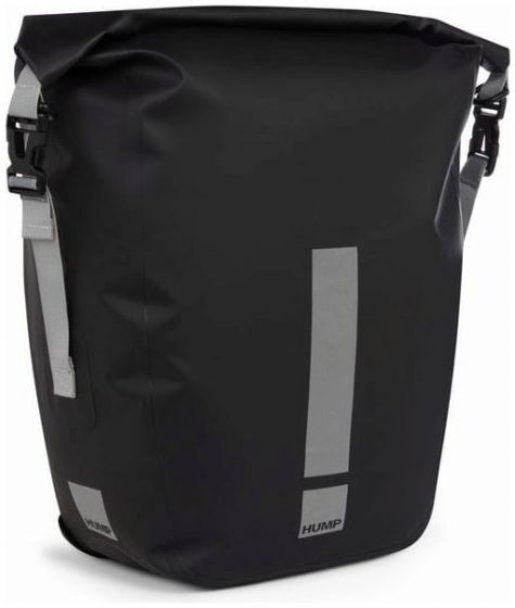 Hump Reflective Waterproof 30L Pannier Bag – Black