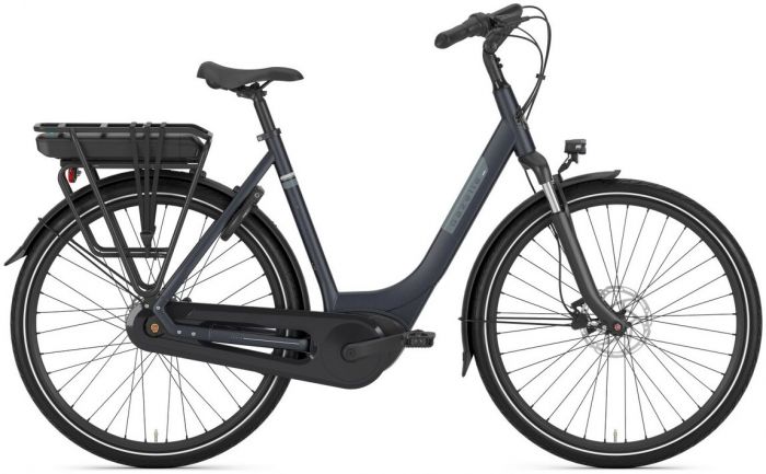 Gazelle Paris C7 Step-Through 2025 Electric Bike – Graphite Grey