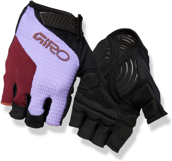 Giro Strada Massa Super Womens Short Finger Gel Gloves – Purple Haze