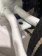 WeeRide Kazam Link Kids Tagalong Trailer Bike-White - Nearly New