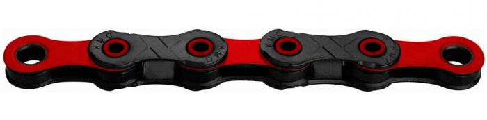 KMC X12 DLC 12-Speed Chain – Black / Red