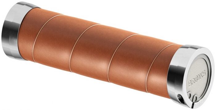 Brooks Slender Leather Grips – Honey