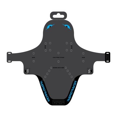 RRP EnduroGuard Standard Mudguard – Black/Cyan