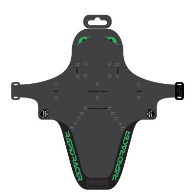 RRP EnduroGuard Large Mudguard – Black/Green