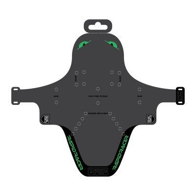 RRP EnduroGuard Standard Mudguard – Black/Green