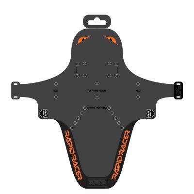 RRP EnduroGuard Large Mudguard – Black/Orange