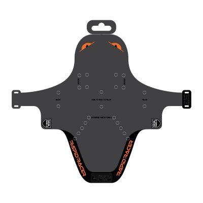 RRP EnduroGuard Standard Mudguard – Black/Orange