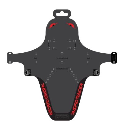 RRP EnduroGuard Large Mudguard – Black/Red