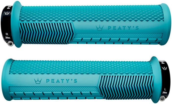 Peaty's Monarch Knurl Grip – Turquoise