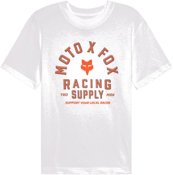 Fox Local Racer Womens T-Shirt – White