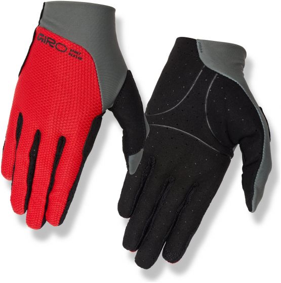 Giro Trixter Youth Long Finger Gloves – Flame Red